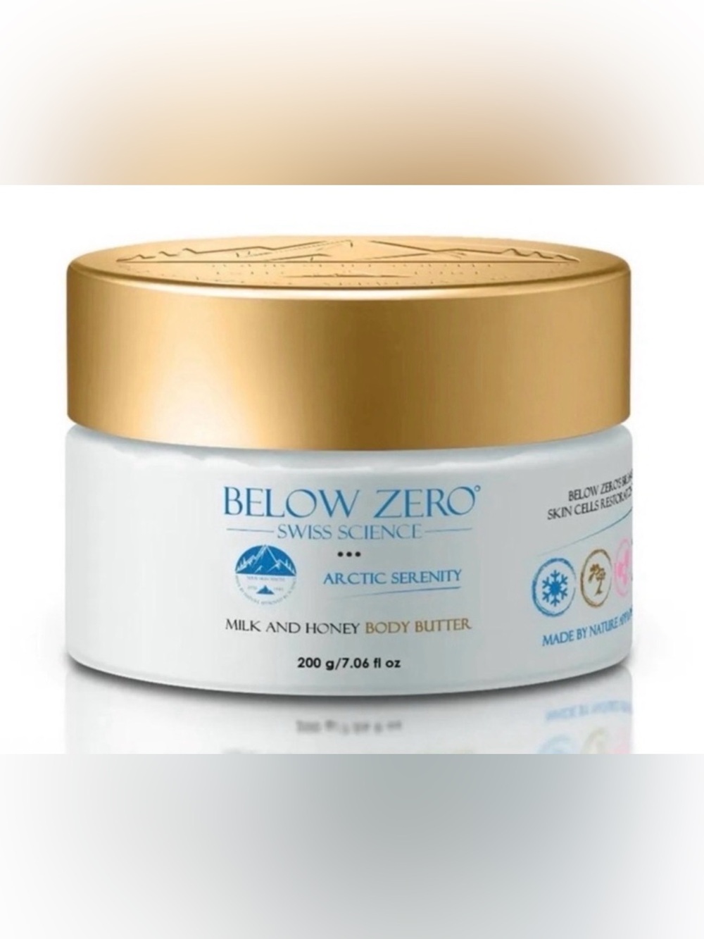 Below Zero Arctic Serenity Milk & Honey Body Butter - Retail $160